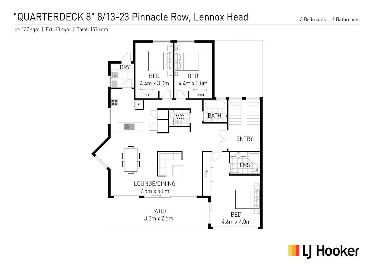 Quarterdeck 8 Villa Lennox Head 0*,  Australia